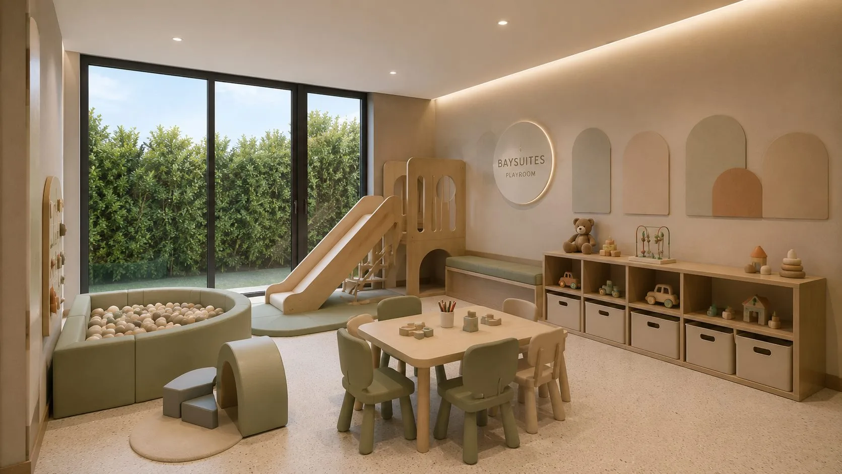 Kids play BaySuites